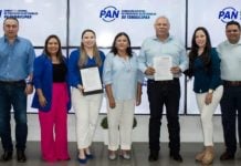 Gloria Garza y Truko formalizan fórmula para dirigencia del PAN