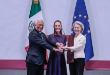 Sheinbaum defiende acuerdo con la UE; descarta choque con revisión del T-MEC