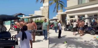 Taxistas defienden a mexicano que recibía una paliza de 3 turistas en Isla Mujeres | VIDEO