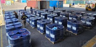 Golpe al narco en Manzanillo: aseguran más de 54 mil litros de químicos para hacer drogas