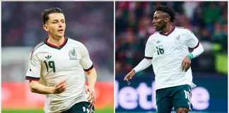 Álvaro Fidalgo y Julián Quiñones ya reportan con el Tri