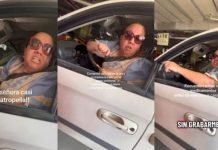 VIDEO: “Lady Tronchatoro” desata indignación tras aventar camioneta a jóvenes