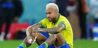 Neymar, lesionado: estará tres semanas de baja con Brasil
