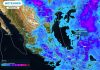 ¡Advertencia! Onda tropical 2 y vaguadas, mantienen temporal tormentoso con granizo y fuertes vientos en México