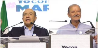 Con Calderón y Fox, figuras del PAN cierran filas con Maru Campos durante acto en Chihuahua