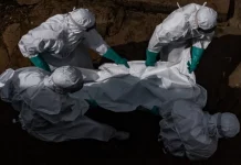 Ébola suma 43 muertes y más de 263 casos confirmados en Congo y Uganda