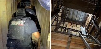 Agentes de la FGR descubren en Tijuana un ‘narcotúnel’ que conecta con EEUU; tiene ventilación e iluminación
