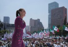 Asisten 130 mil personas al informe de Claudia Sheinbaum