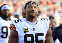 Los Browns cambian a la estrella DE Myles Garrett a los Rams