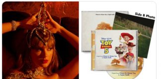 Taylor Swift anuncia la canción de Toy Story 5 , “I Knew It, I Knew You”.