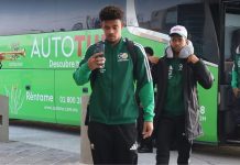 Así llegó la Selección de Sudáfrica a Pachuca; el rival del Tricolor ya está en México