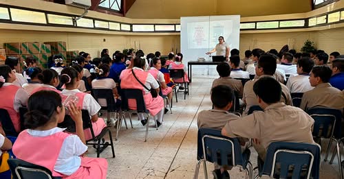 Avanza campaña INMUJER #SinMiedoAContarlo en el sector educativo municipal