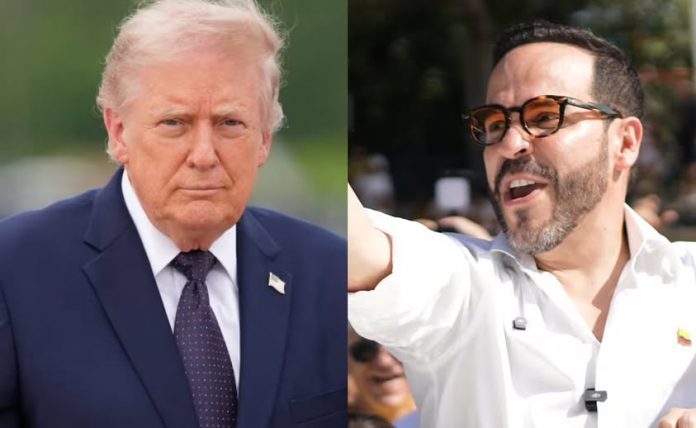 Trump respalda a candidato colombiano de derecha; lo califica como un “líder inteligente, fuerte y decidido”