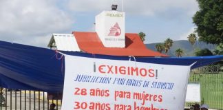 SNTE cumple más de 24 horas toma de planta de Pemex en Oaxaca