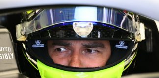 ‘Checo’ Pérez: Una pena acabar así la segunda sesión pero se trata de encontrar los límites