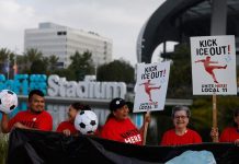 Empleados del SoFi Stadium de Los Ángeles acuerdan irse a huelga durante el Mundial; rechazan presencia del ICE en el recinto
