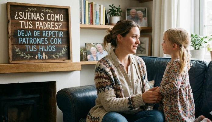 ¿Suenas como tus padres? Deja de repetir patrones con tus hijos