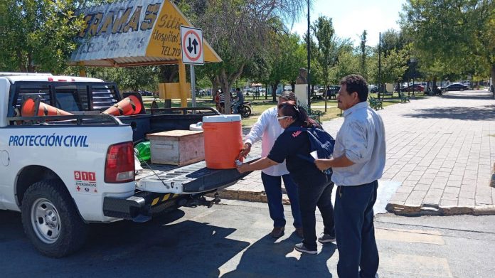 Protección Civil refuerza operativos por altas temperaturas y mantiene vigilancia preventiva en planteles educativos