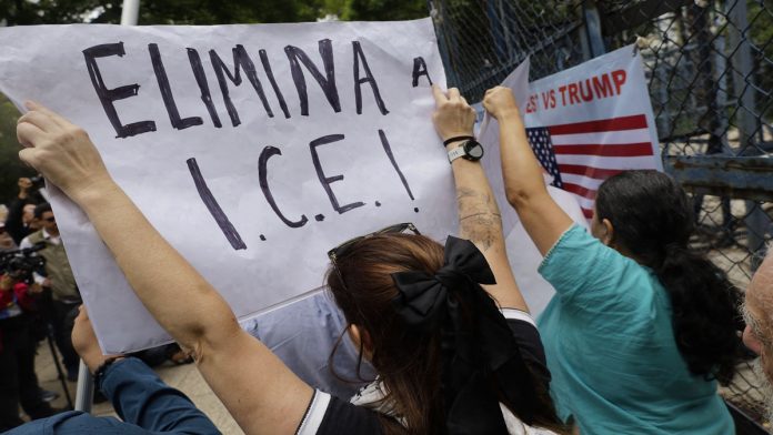 US Citizens Living In Mexico Protest Against Donald Trump