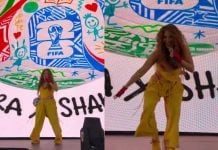 ¿Multa millonaria ? Shakibecca en la Polémica por uso de logos de la FIFA en su presentación en el Aeropuerto Internacional de la Ciudad de México