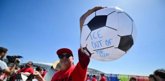 Goleamos al ICE, goleamos a la FIFA, dice sindicato de estadio en Los Ángeles por acuerdo