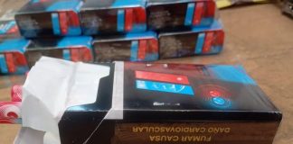 Aseguran en el AICM más de un millón de cigarrillos ilegales procedentes de Taiwán; se hacían pasar por “mercancía diversa”