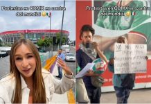 Youtuber venezolana exhibe protestas en CDMX; “no se siente ambiente mundialista”, dice