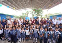 Gobierno de Carmen Lilia Canturosas fortalece infraestructura educativa en Villas de San Miguel