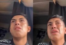Joven trailero rompe en llanto tras ser asaltado por policías en Hidalgo