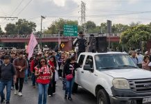 CNTE sigue con manifestaciones; continúan en División del Norte