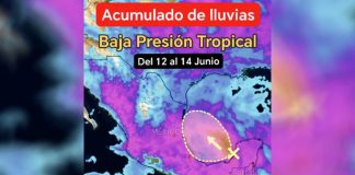Prevén intensas lluvias en Tamaulipas este fin de semana