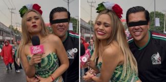 Periodista denuncia acoso de aficionado en plena transmisión en vivo tras triunfo de Selección Mexicana | VIDEO