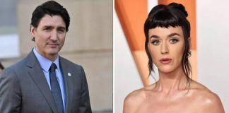 Captan a Katy Perry y Justin Trudeau dándose un tierno beso en California