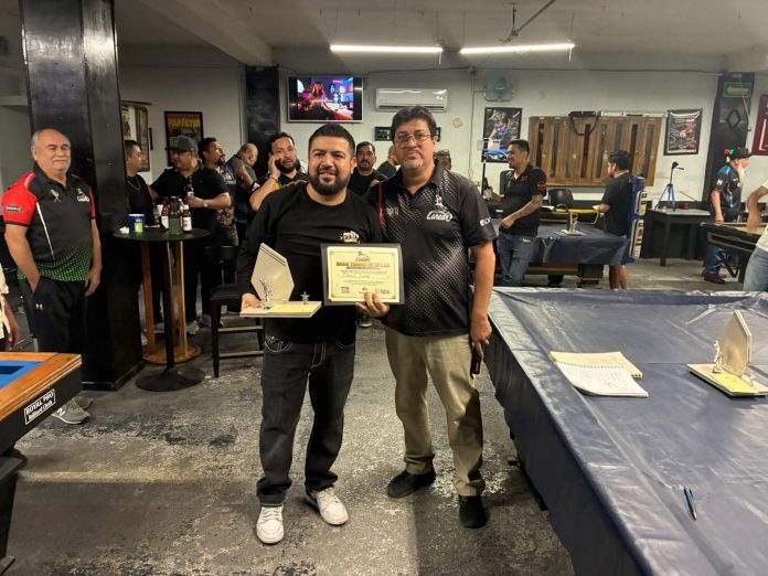 Con gran participación concluye torneo de billar por el 178 aniversario de Nuevo Laredo