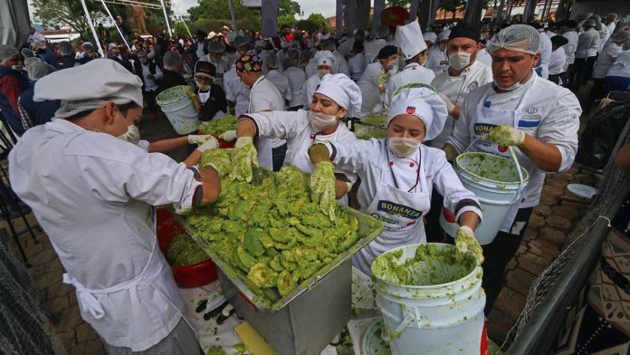 Record Guinness Guacamole
