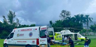 Tras la picadura de un alacrán, despliegan operativo aéreo en Nayarit para salvarle la vida a un niño