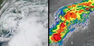 Es real. Así se ve la tormenta tropical ‘Arthur’ desde el espacio en su trayectoria sobre el Atlántico al norte de México | VIDEO