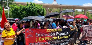 Advierten riesgo de confrontación por bloqueos de la CNTE en el Centro Histórico
