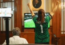 Video: Claudia Sheinbaum festeja gol y triunfo de la Selección Mexicana ante Corea en el Mundial