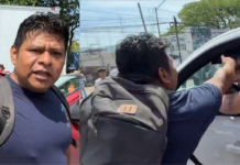 Integrante de la CNTE agrede a reportero de TV Azteca en bloqueo en Chiapas