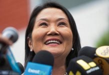 Keiko Fujimori mantiene ventaja en el balotaje presidencial de Perú; espera resultado “con calma”