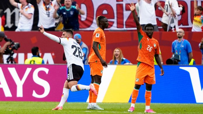 Alemania sufre, pero derrota a Costa de Marfil y avanza a 16vos