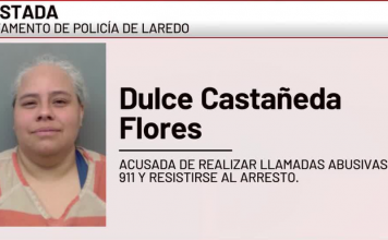 Mujer de Laredo arrestada por presunto uso indebido de 911