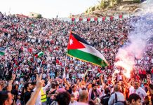 Un muerto y 8 heridos deja estampida humana durante emisión del Mundial en Jordania
