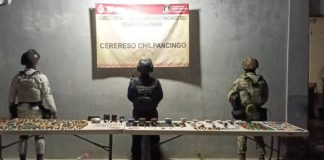 Hallan droga, celulares y artículos prohibidos en penal de Chilpancingo