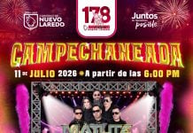 No te pierdas la gran Campechaneada del 178 aniversario de Nuevo Laredo el próximo 11 de julio; Matute pondrá el ambiente