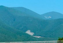 Investigan eventual saqueo de material en área de la sierra