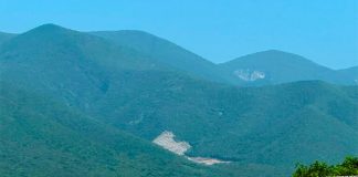 Investigan eventual saqueo de material en área de la sierra