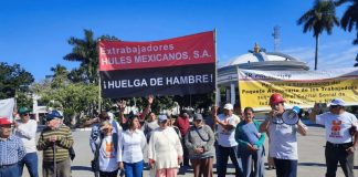 Ex obreros de Hules Mexicanos amenazan con hacer huelga de hambre, desfilar sin ropa y bloquear avenidas en Tampico