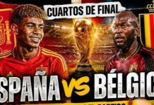 España y Bélgica compiten por el boleto a semifinales